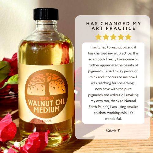 Refined Walnut Oil, 8 oz.